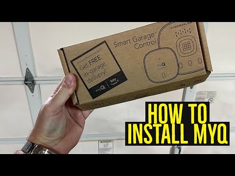 myQ Chamberlain Smart Garage Control Installation Video