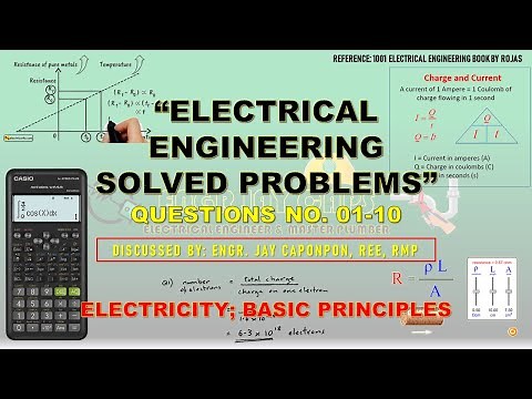 1001 EE SOLVED PROBLEMS - ELECTRICITY: BASIC PRINCIPLES - QUESTIONS 01-10