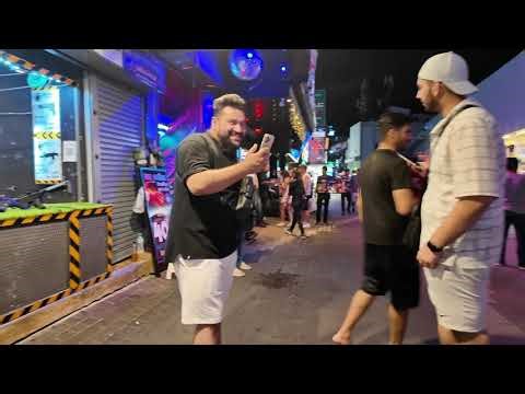 🔥 Nightlife on Fire | Full Night Walk as Freelancers Turn Up the Heat on walking street 🌙