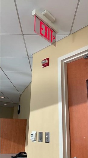 fire alarm going off at the hospital