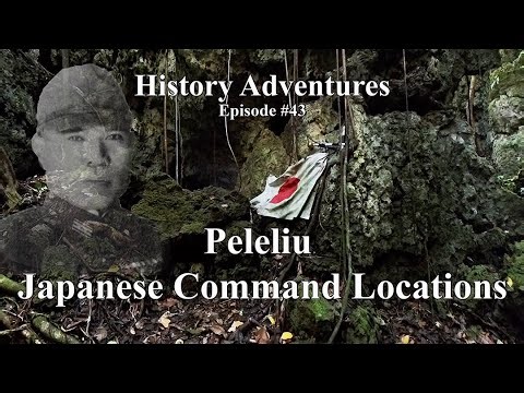 Peleliu Japanese Command Locations