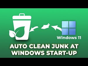 How To Clean Junk Automatically In Windows 11/10