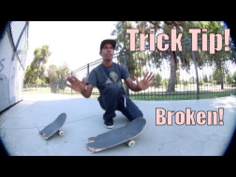 How To Break A Skateboard!