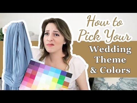 How to Choose My Wedding Theme and Colors // 15 wedding theme and wedding color scheme ideas