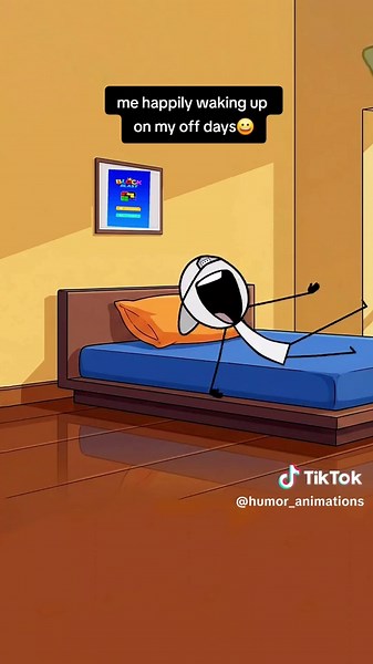 Me happily waking up on my offdays😀 #blockblast #hungrystudio #viral #humor #trending