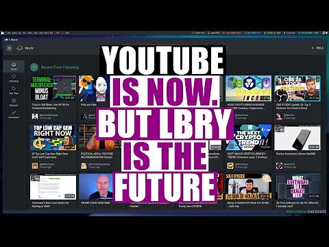 LBRY Keeps Getting Better As An Alternative To YouTube