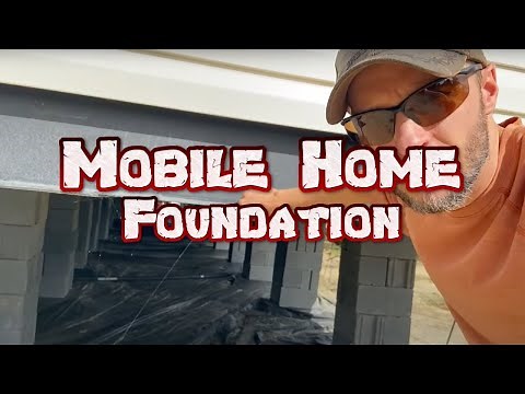 How are Mobile Homes Installed and permanent foundations