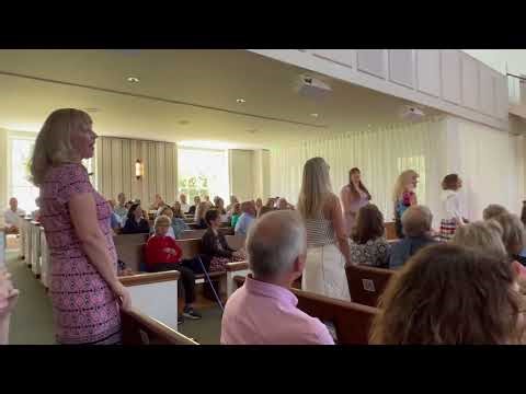 Flash Mob "One Day More" 25th Anniversary song for Mike Woodruff Christ Church Lake Forest 8/11/24