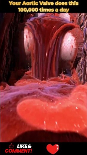 Inside the Human Heart: Aortic Valve in Action | Microscopic Blood Flow | 30