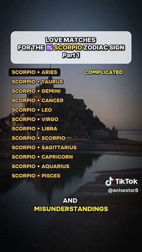 Love Matches for Scorpio Zodiac Sign Explained