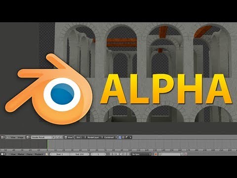 Useful Blender Trick - Exporting with Alpha Channel