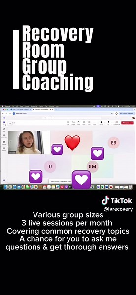 👀Here’s a little glimpse inside one of our Recovery Room group coaching sessions… This is where the real transformation happens. Where people say things like: 💬 “I thought I was the only one who felt this way.” 💬 “Hearing someone else put words to my struggle gave me clarity.” 💬“I finally feel like I’m not alone in this anymore.” 💪🏻 Because recovery is hard when you’re trying to do it on your own. Inside Recovery Room, you’re surrounded by people who get it! People moving through the same 