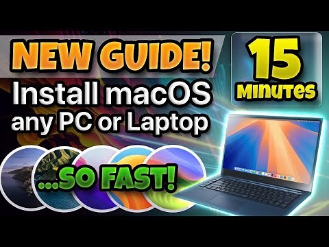 how to install macos on windows laptop