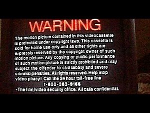 Opening to The Game 1997 VHS