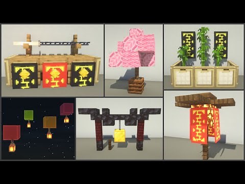 Minecraft: 30+ Japanese Decoration Ideas