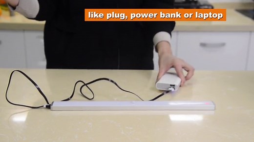 LED Closet Light, 78-LED Homelife Lights Motion Sensor Closet Under Cabinet Lighting with Rechargeable Battery 2400mAh Stick-on Wireless Dimmer Night Light Bar Safe Light with Magnetic Strip