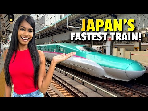 Riding Japan's Fastest Bullet Train From Tokyo To Hokkaido (Hayabusa Shinkansen) 🇯🇵
