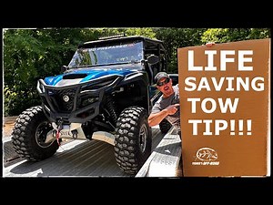 ATV | SXS | UTV Towing Tip You Need To Know | Don’t Make This Common Mistake | FISHER’S OFF-ROAD