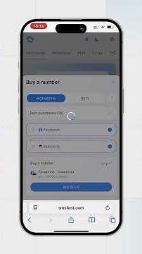 Creating Facebook account without phone number - fast way with SMSFAST
