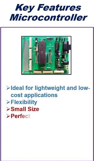 Key Feature of Microcontroller #microcontroller #arduino #esp32