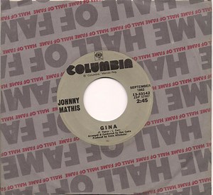 Johnny Mathis - Gina / Venus
