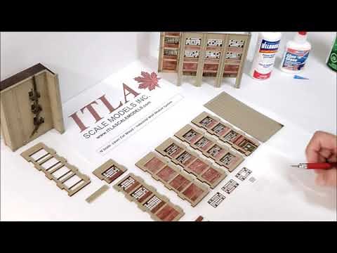 ITLA Scale Models Inc - #1 N Scale Modular Wall System Overview