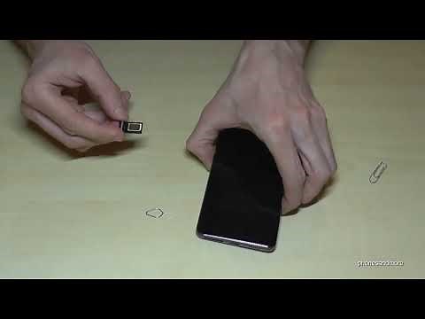 Samsung Galaxy A53 5G: How to insert the microSD card. Installation of the micro SD