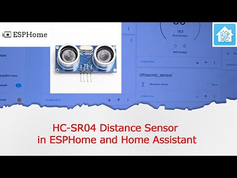 HC-SR04 Distance Sensor in ESPHome and Home Assistant
