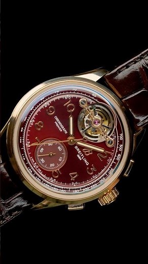 Only 10 in the World: Breitling Rose Gold Tourbillon l SwissWatchExpo