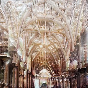 2.7M views · 25K reactions | These satisfying "machine hallucination sculptures" by Refik Anadol are made up of 50,000 images of different buildings. See more generative design at: https://at.dezeen.com/2ER6BZ6 | Dezeen | Facebook