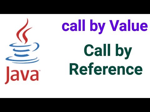 Call by Value and Call by Reference in Java
