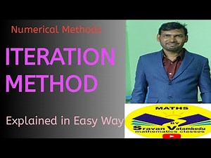 Iteration method @VATAMBEDUSRAVANKUMAR