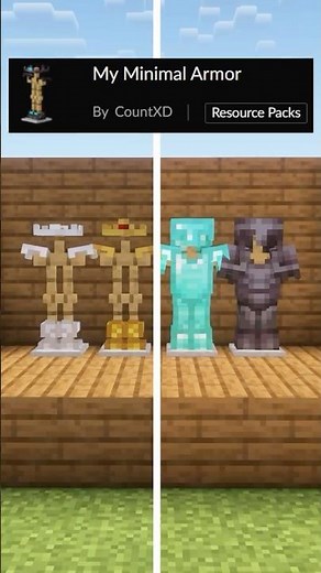 Minecraft BEST Texture & Mod packs pt.2 #shorts