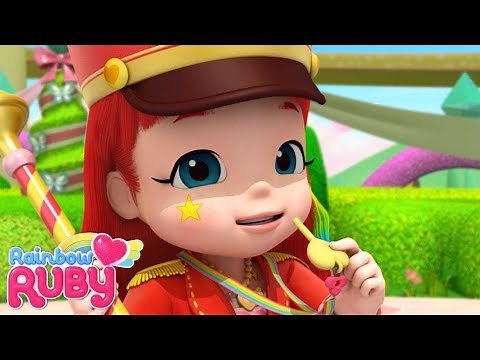 Rainbow Ruby - Wakey Wakey // Rules of the Road - Compilations 🌈 Videos for Kids 🎵