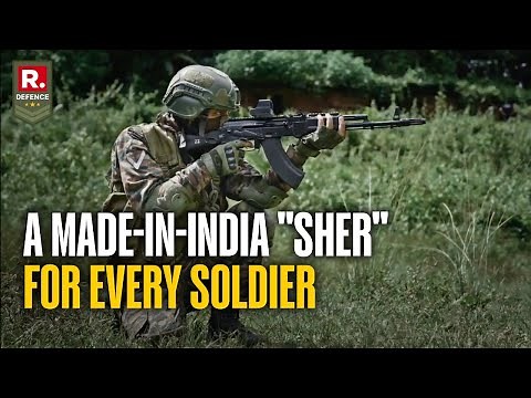 India Arms Up With AK-203 “Sher,” A Rifle Made-In-India For Our Armed Forces