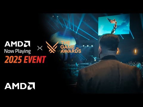 AMD Now Playing at The Game Awards - December 2025