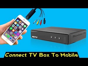 Connect Your TV Set Top Box to Mobile With Easy Cap Usb Tv Card |