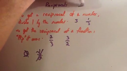Reciprocals Video – Corbettmaths