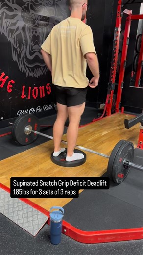 It’s basically a squat with the bar on the floor…still getting the mechanics down but today felt good to try to groove the leg drive better | Patrick Bell | Facebook