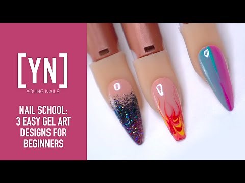 3 Easy Gel Art Designs for Beginners