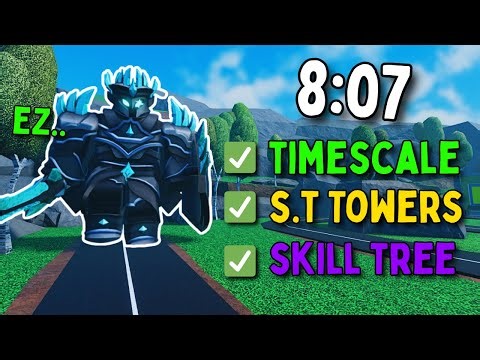 Solo FALLEN SPEEDRUN in 8 MINUTES | Tower Defense Simulator
