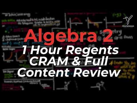 2026 Algebra 2 Regents Review (EVERYTHING YOU NEED TO KNOW!)