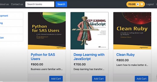 Spring Boot Angular Project - BookStore App | GitHub