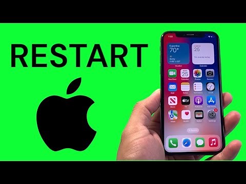 How To Restart iPhone X