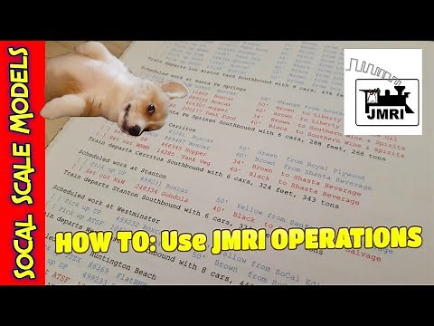 HOW TO: Use JMRI Operations