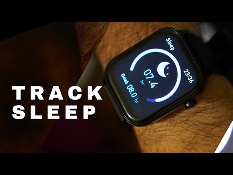 Sleep Tracker Smart Watch | Heart Rate Monitor Smartwatch | Step Tracker Watch