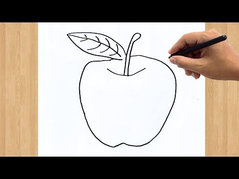 How to Draw an Apple Drawing Easy Step by Step