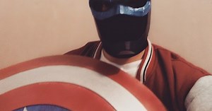 Captain America's Shield DIY - 'Cardboard' (with PDF template)