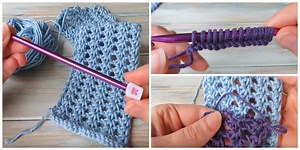 Tunisian Lace Stitch - Crochet Kingdom