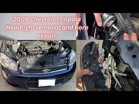 2006-2013 Chevrolet Impala headlight removal